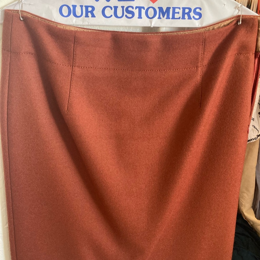 Wool pencil skirts